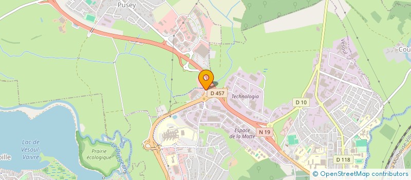 localisation de l'entreprise ALNIBOC à VESOUL