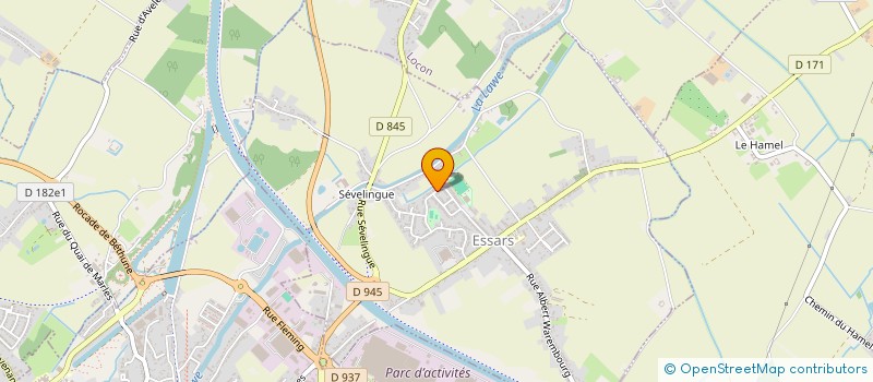 localisation de l'entreprise ALNICORA  ESSARS