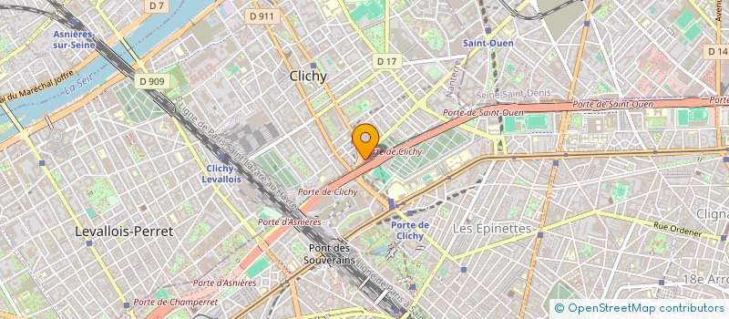 localisation de l'entreprise ALNILAMION  CLICHY