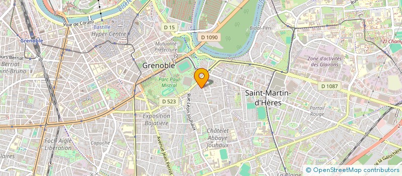 localisation de l'entreprise ALNITAK  GRENOBLE