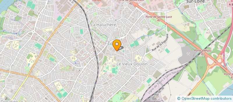 localisation de l'entreprise ALNITAKA à NANTES