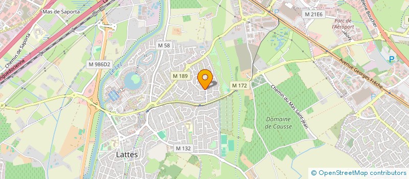 localisation de l'entreprise ALNO à LATTES