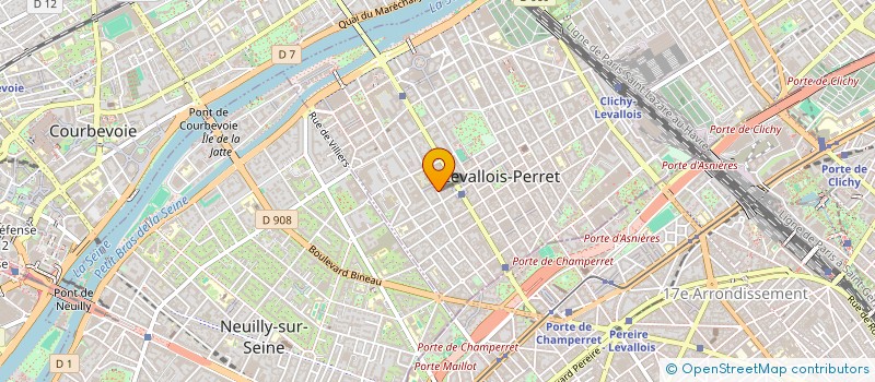 localisation de l'entreprise ALNT à LEVALLOIS-PERRET