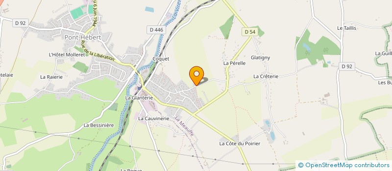 localisation de l'entreprise ALO BADI  LA MEAUFFE