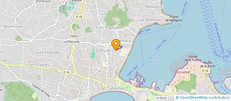 localisation de l'entreprise ALO DISTELLOU à LA SEYNE-SUR-MER