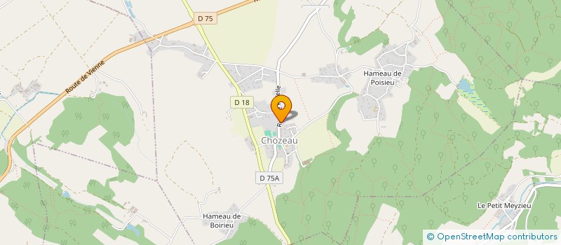 localisation de l'entreprise ALO MINING à CHOZEAU