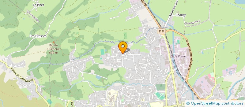 localisation de l'entreprise ALOA  MONTBRISON