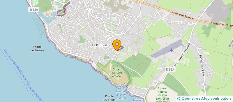 localisation de l'entreprise ALOA VACANCES à LES SABLES D'OLONNE