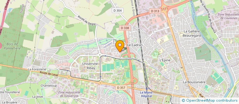 localisation de l'entreprise ALOAHSTRATEGY  VOIVRES-LES-LE-MANS