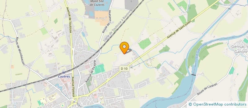 localisation de l'entreprise ALOCATRAIT  CAZERES