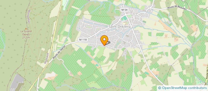 localisation de l'entreprise ALOCO  SAINT-DREZERY