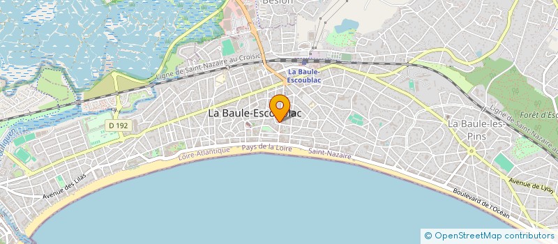 localisation de l'entreprise ALODRA à LA BAULE-ESCOUBLAC