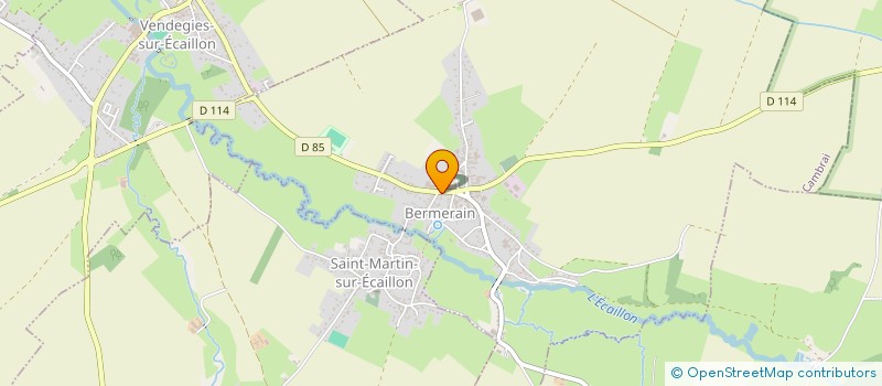 localisation de l'entreprise ALOE à BERMERAIN