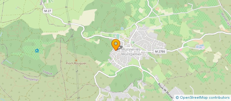 localisation de l'entreprise ALOE  MURVIEL-LES-MONTPELLIER