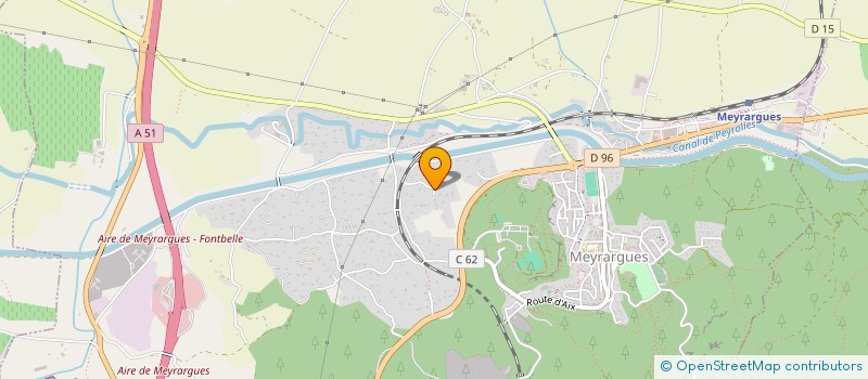 localisation de l'entreprise ALOE  MEYRARGUES