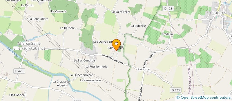 localisation de l'entreprise ALOE FISH CONSEIL  BRISSAC LOIRE AUBANCE