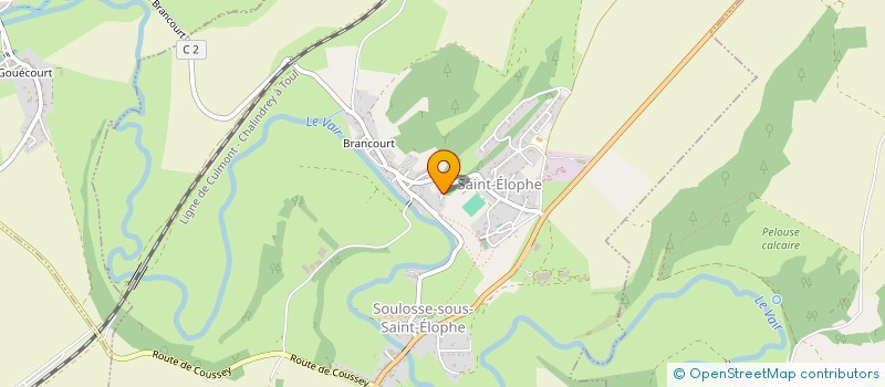 localisation de l'entreprise ALOE FRANCE INTERNATIONAL  SOULOSSE-SOUS-SAINT-ELOPHE