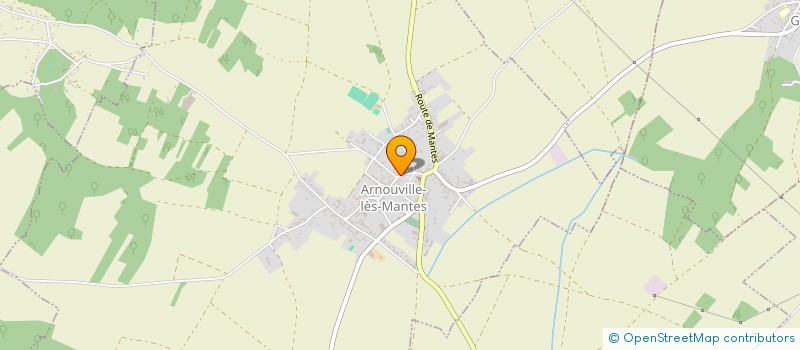 localisation de l'entreprise ALOE MIEUX ETRE à ARNOUVILLE-LES-MANTES
