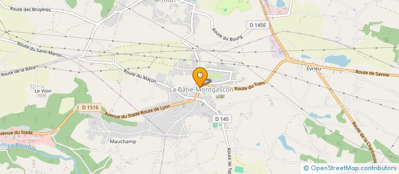 localisation de l'entreprise ALOE VERA  LA BATIE-MONTGASCON