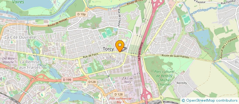 localisation de l'entreprise ALOE VERRA  CROISSY-BEAUBOURG