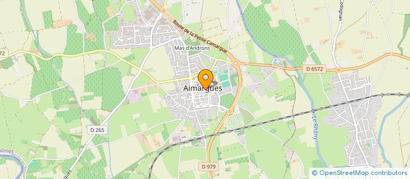 localisation de l'entreprise ALOES  AIMARGUES