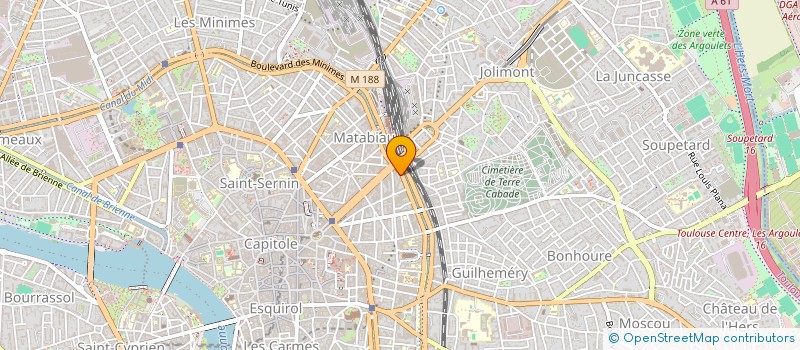 localisation de l'entreprise ALOESS à TOULOUSE