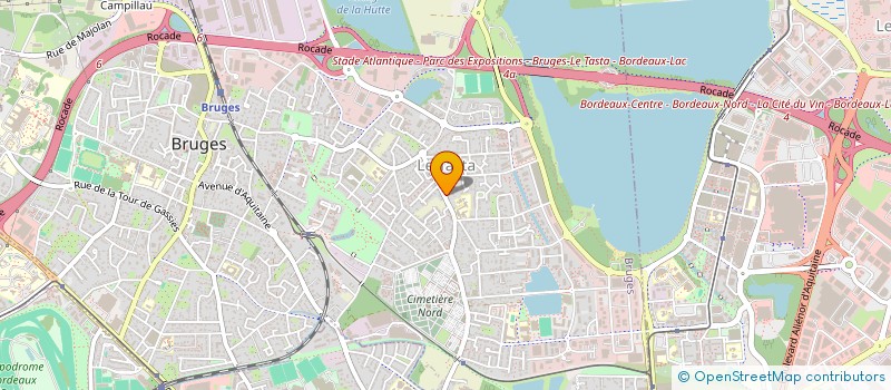 localisation de l'entreprise ALOEY INVEST  SAINT-ANDRE-DE-CUBZAC