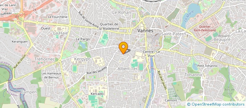 localisation de l'entreprise ALOFI à VANNES