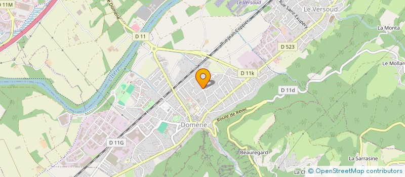 localisation de l'entreprise ALOFI  DOMENE