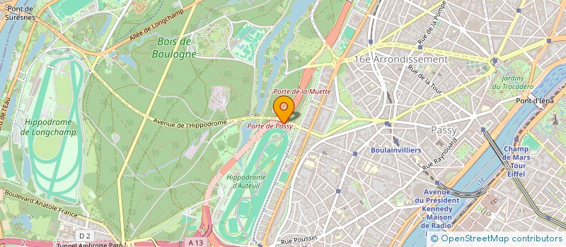 localisation de l'entreprise ALOHA à BOULOGNE BILLANCOURT