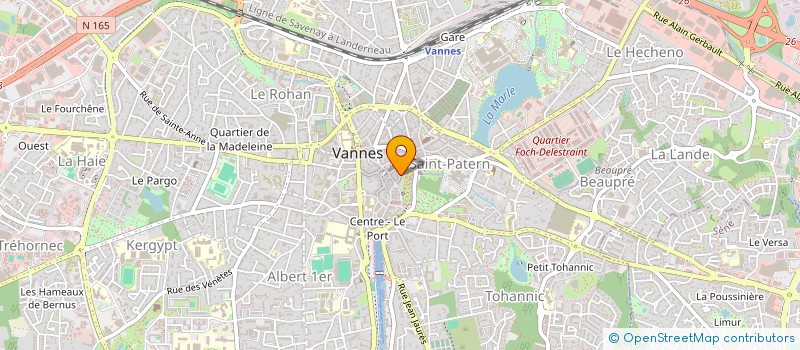 localisation de l'entreprise ALOHA à VANNES