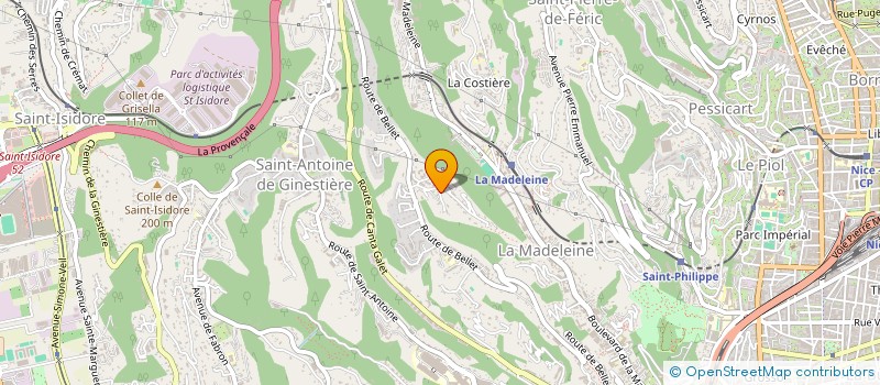 localisation de l'entreprise ALOHA  NICE
