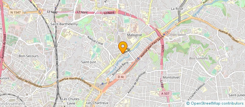 localisation de l'entreprise ALOHA BAIE CONCEPT à MARSEILLE