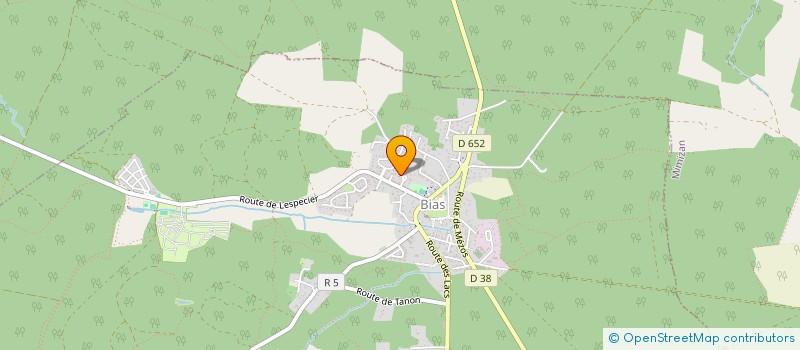 localisation de l'entreprise ALOHA BEACH BURGER 40  BIAS