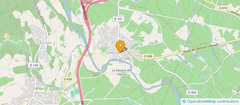 localisation de l'entreprise ALOHA OE  CEYRAS