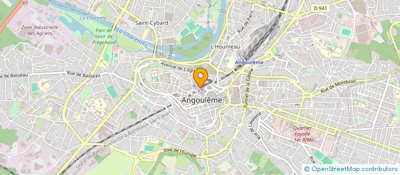 localisation de l'entreprise ALOHA POKE à ANGOULEME