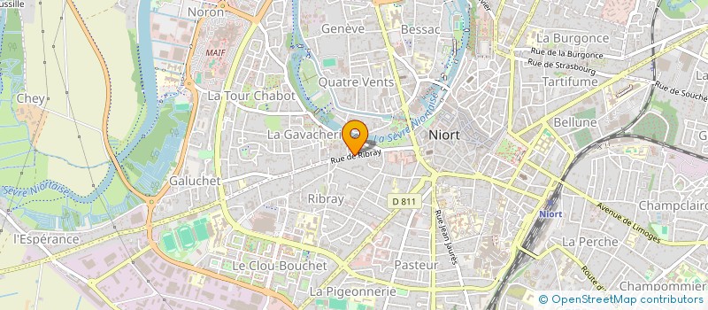 localisation de l'entreprise ALOHA PROJECT RECORDS  NIORT