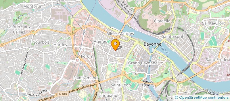 localisation de l'entreprise ALOHA REAL ESTATE  BAYONNE