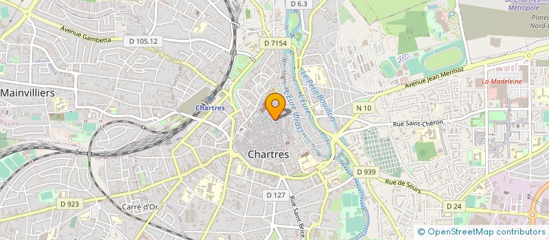localisation de l'entreprise ALOHA SPA à CHARTRES