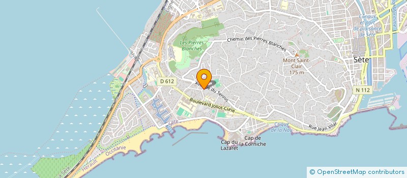 localisation de l'entreprise ALOHA TAXI à SETE