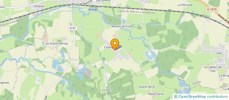 localisation de l'entreprise ALOHA01  POLLIAT