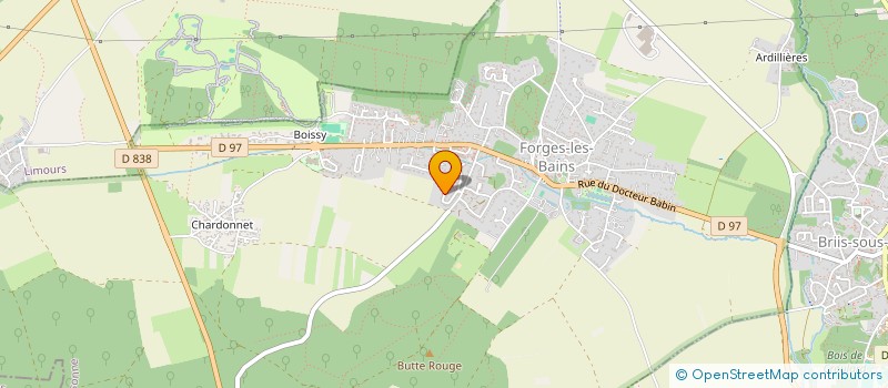 localisation de l'entreprise ALOIKOS  FORGES-LES-BAINS