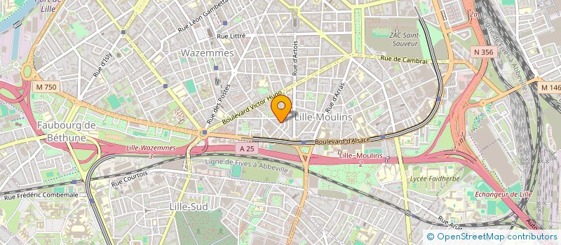localisation de l'entreprise ALOIS à LILLE