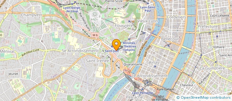 localisation de l'entreprise ALOIS MACONNERIE CARRELAGE à LYON