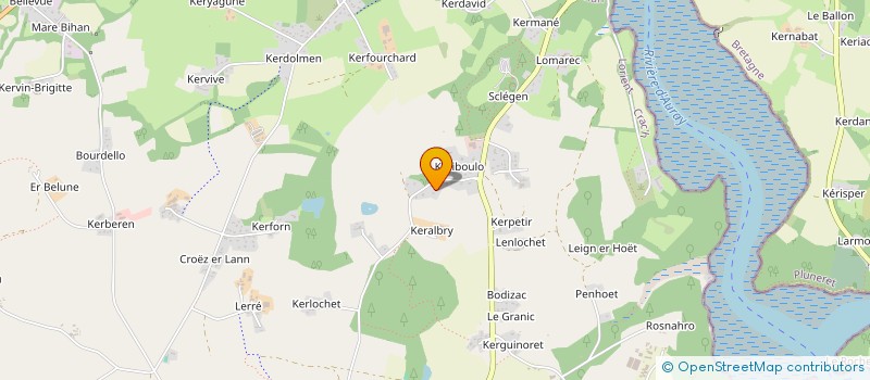 localisation de l'entreprise ALOISE  CRACH