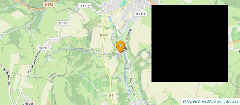 localisation de l'entreprise ALOKA YOGA  NOLAY