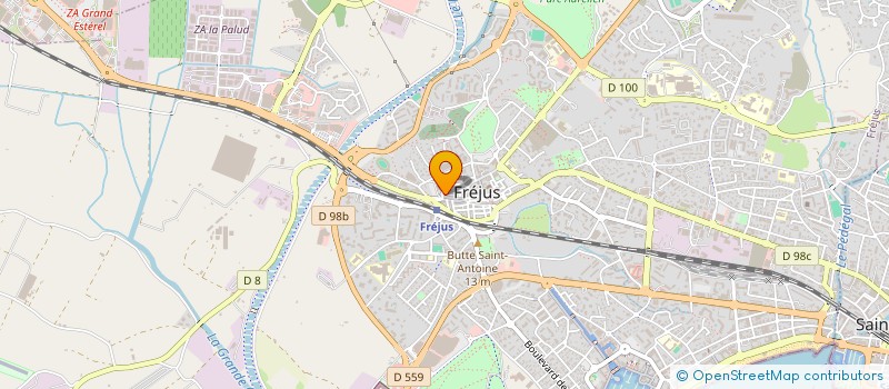 localisation de l'entreprise ALOLATER à FREJUS