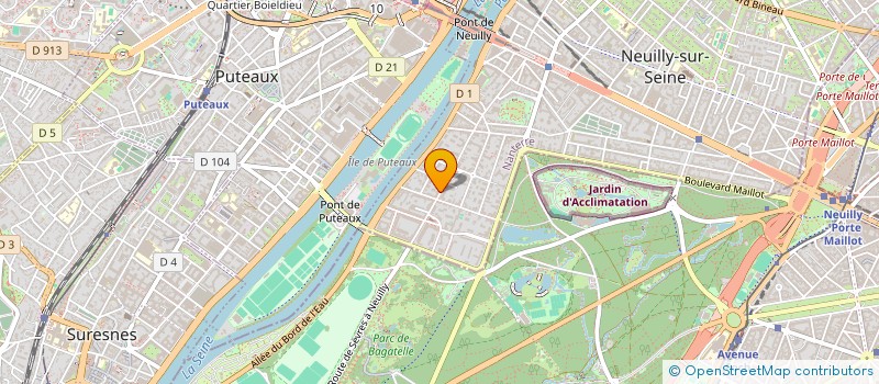 localisation de l'entreprise ALOLELOULU à NEUILLY-SUR-SEINE