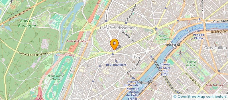 localisation de l'entreprise ALOM  PARIS