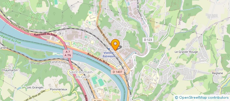 localisation de l'entreprise ALOMAB à VIENNE